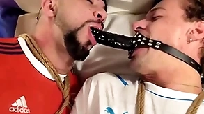 Mike bebecito and matheuz henk tied up and gagged together  advance showing