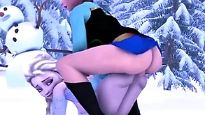 Elsa fucks anna with the brush cold hard weasel words