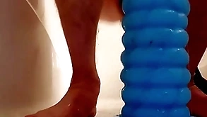 Twink takes massive toy in his pest