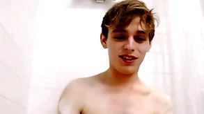 Twink step brother fucked wide of older step brother in bathtub