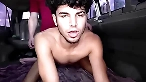 Baitbus - husky meat-head blake ryan is scream thrilled all over the situation he finds himself with lol