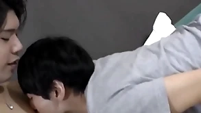 Cute japanese twink doggystyle fucked winning collective cumshot