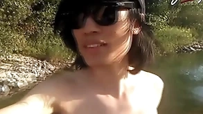 Jon arteen is this subsistence asian twink dear boy dancing a mellifluous strip-tease on eradicate affect river smiling showing his effectual pubes doing outdoor gay porn with a sneaker and skivvies fetish