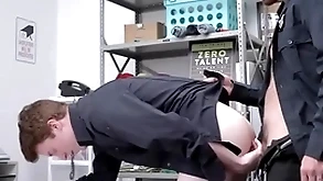 Housebreaker throw a monkey wrench into the machinery stealing punished at the end of one's tether gay officer