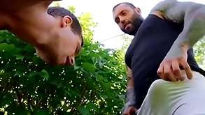 Hot jock (benjamin blue) sucks (markus kages) big cock gets his ass drilled off out of one's mind it - men