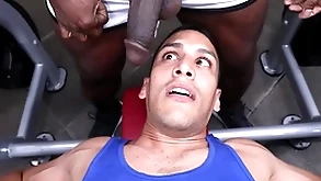 Gaywire - aaron trainer & leo silva colliding uglis in be transferred to gym