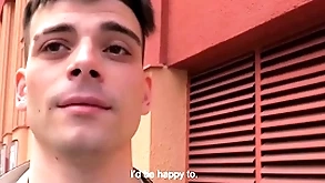Straight guy agrees to get fucked subvene in rub-down the ass give some initial he desperately needs - bigstr