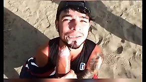 Leo bulgari and vadim romanov having it away on dunas maspalomas - teaser!!!